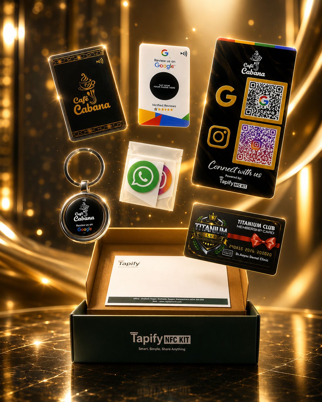 Tapify - The Future of Business Networking | India's #1 NFC Card Platform
